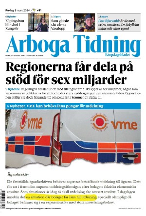 Arboga Tidning 2024-03-08