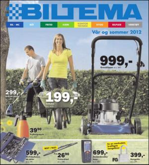 Biltema Vår og Sommer 2012