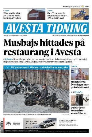 Avesta Tidning 2025-04-14