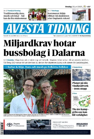 Avesta Tidning 2025-06-18
