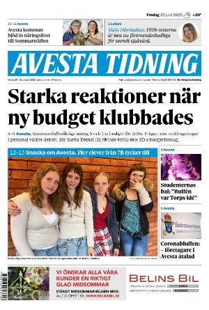 Avesta Tidning 2025-06-20