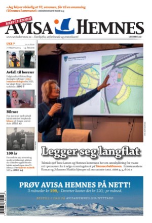 Avisa Hemnes 13.02.25