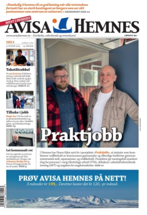 Avisa Hemnes 27.02.25