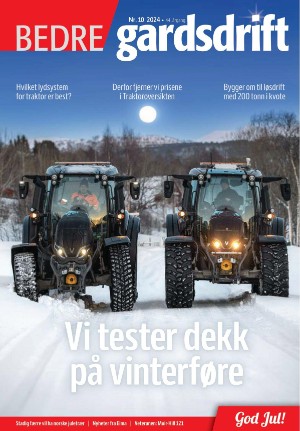 Bedre Gardsdrift 2024/10 (19.12.24)