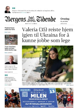 Bergens Tidende 16.07.25