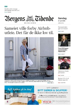 Bergens Tidende 27.07.25