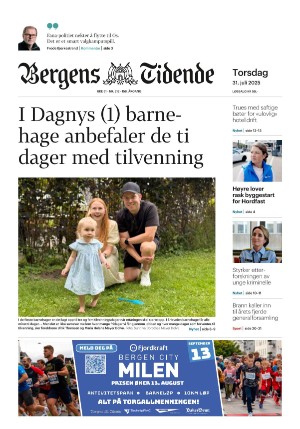 Bergens Tidende 31.07.25