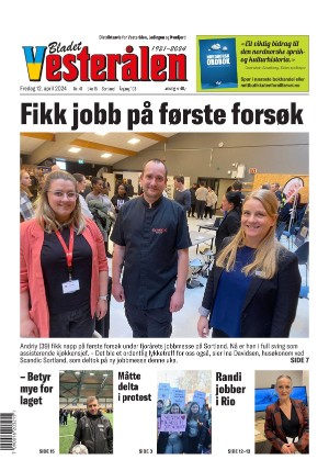 Bladet Vesterålen 12.04.24