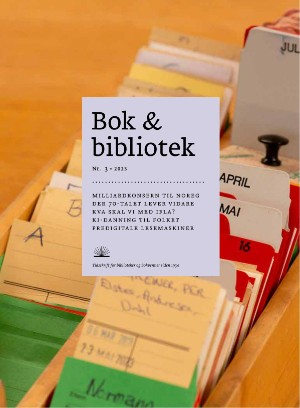 Bok & Bibliotek 2023/3 (15.08.23)