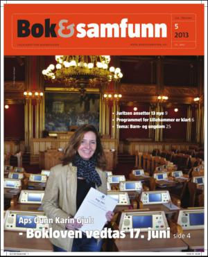 Bok & Samfunn 2013/5 (22.05.13)