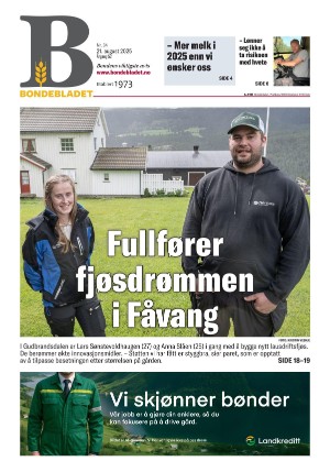 Bondebladet 21.08.25
