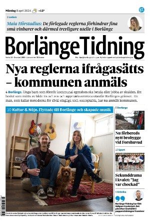 Borlänge Tidning 2024-04-08