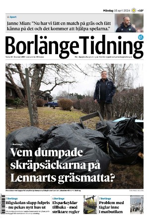 Borlänge Tidning 2024-04-15