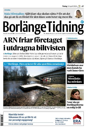 Borlänge Tidning 2024-04-16