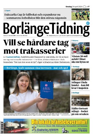 Borlänge Tidning 2024-04-24