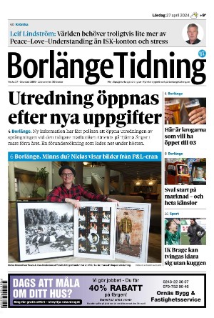 Borlänge Tidning 2024-04-27
