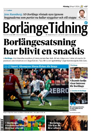 Borlänge Tidning 2024-04-29