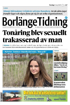 Borlänge Tidning 2025-05-08
