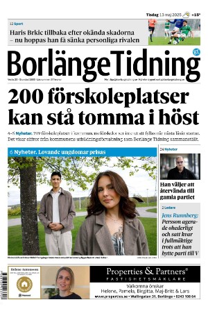 Borlänge Tidning 2025-05-13
