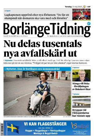 Borlänge Tidning 2025-05-15