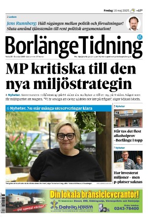 Borlänge Tidning 2025-05-16