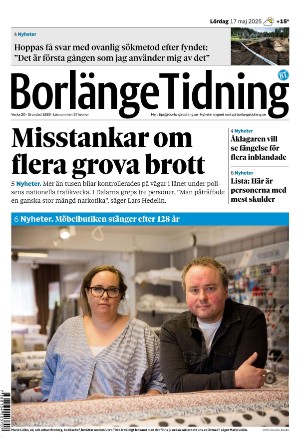 Borlänge Tidning 2025-05-17