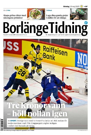 Borlänge Tidning 2025-05-18