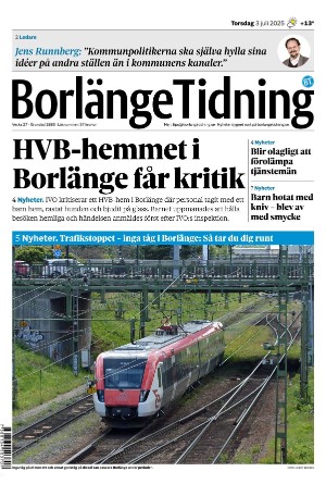 Borlänge Tidning 2025-07-03