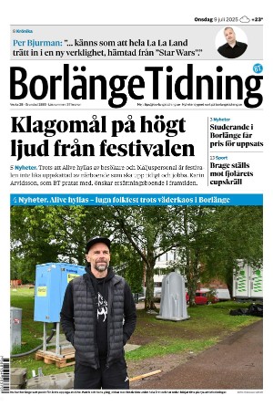 Borlänge Tidning 2025-07-09