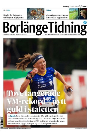 Borlänge Tidning 2025-07-13