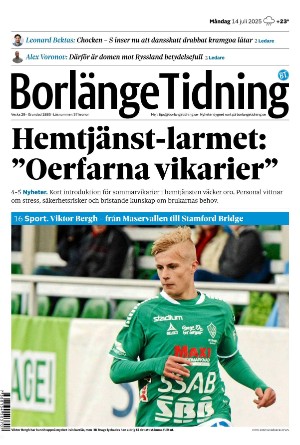 Borlänge Tidning 2025-07-14
