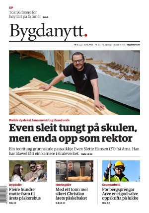 Bygdanytt 23.04.25