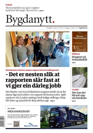 Bygdanytt 30.05.25
