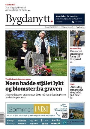 Bygdanytt 23.07.25