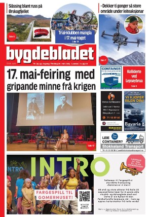 Forside Bygdebladet