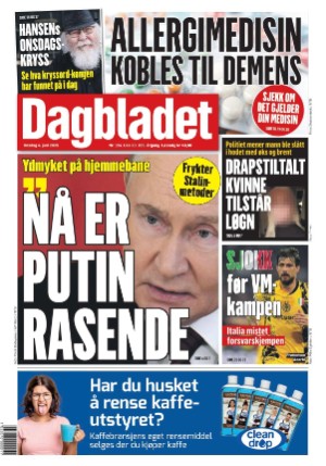 Dagbladet 6/4/25