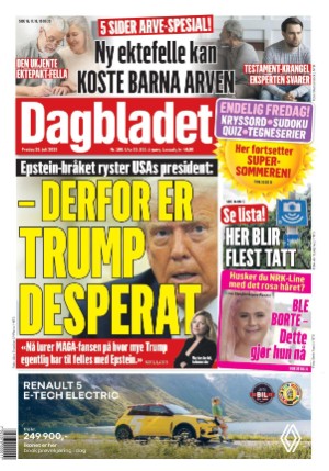 Dagbladet 7/25/25