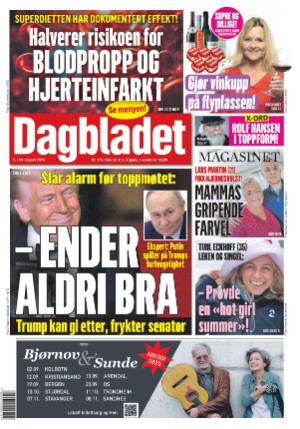 Dagbladet 8/9/25