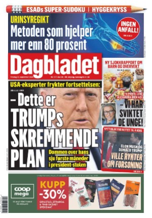 Dagbladet 9/23/25