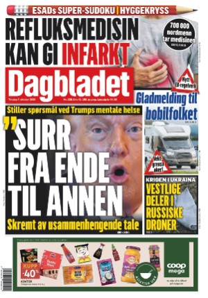 Dagbladet 10/7/25
