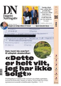 Forside Dagens Næringsliv