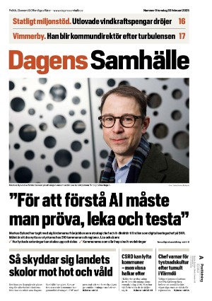 Dagens Samhälle 2025-02-20