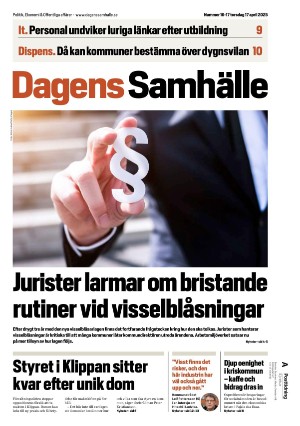 Dagens Samhälle 2025-04-17