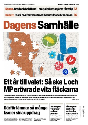 Dagens Samhälle 2025-09-11