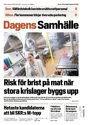 Dagens Samhälle 2025-09-18