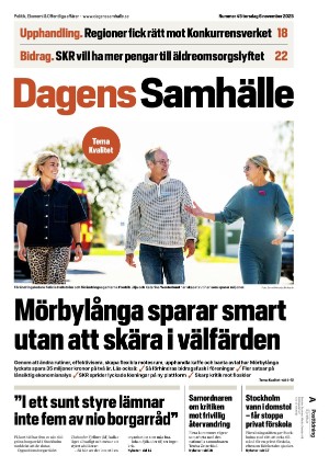 Dagens Samhälle 2025-11-06