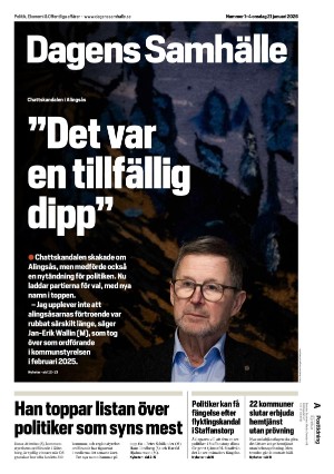 Dagens Samhälle 2026-01-21