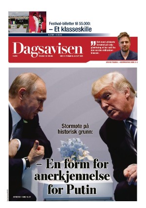 Dagsavisen 15.08.25