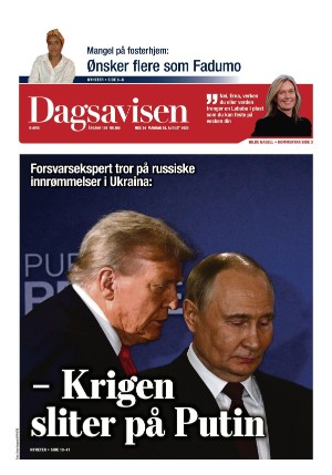 Dagsavisen 18.08.25