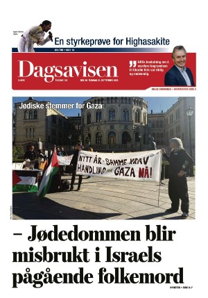 Dagsavisen 29.09.25